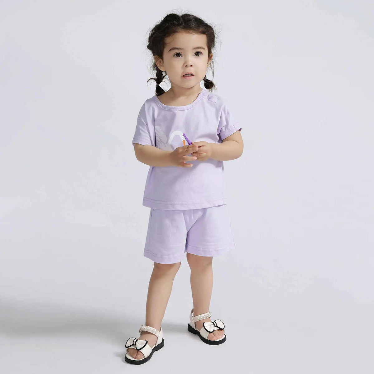 Printed Sport T.Shirt For Baby Girl 66 | 6-9M Purple 66 | 6-9M,32,61,, Image