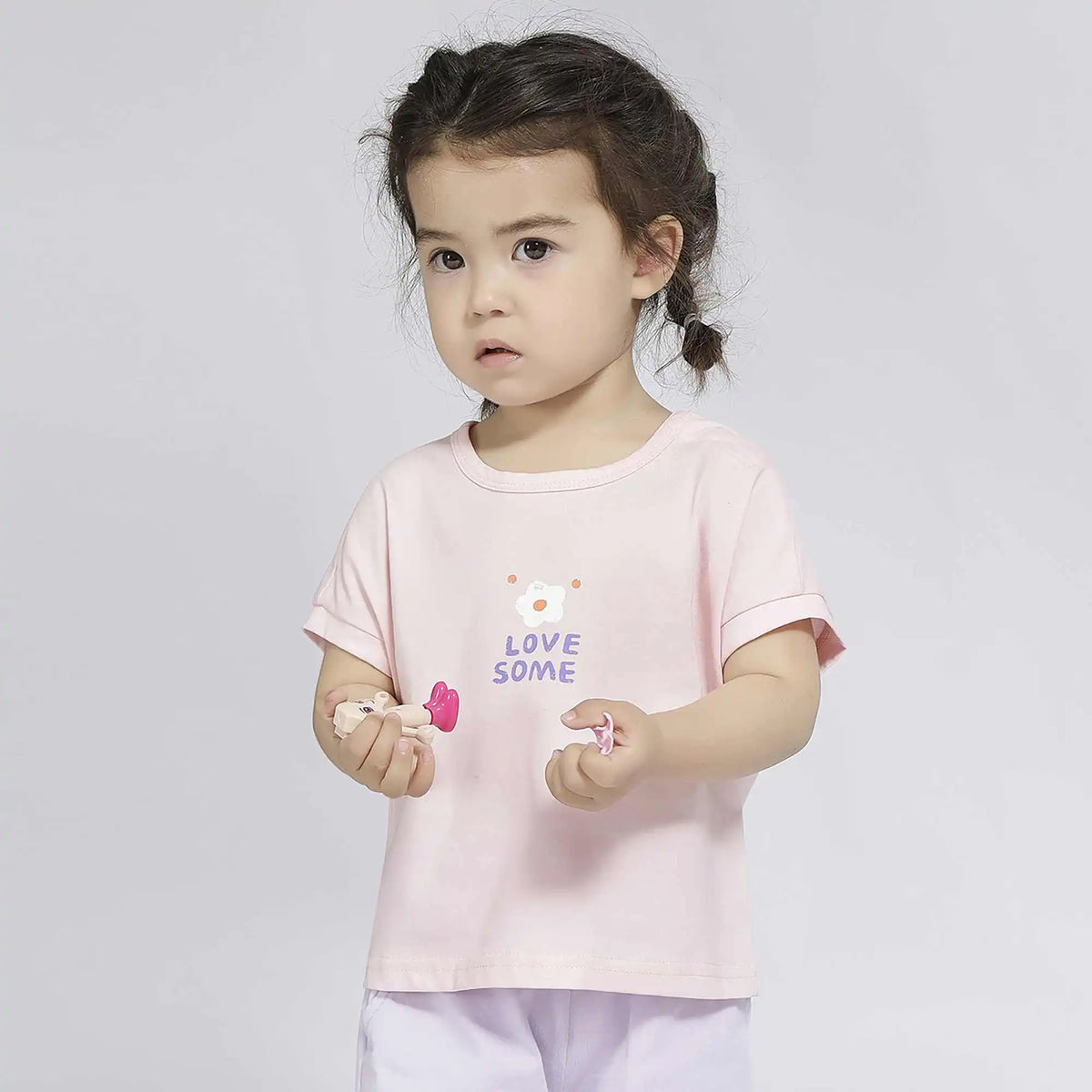 Floral Sport T.Shirt For Baby Girl 66 | 6-9M Pink 66 | 6-9M,32,61,, Image