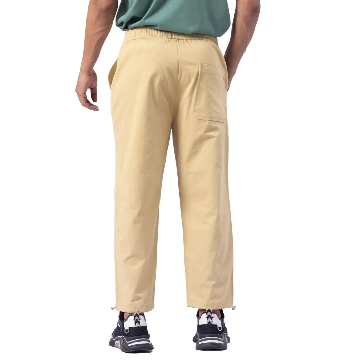 ankle tied causal pants for men image