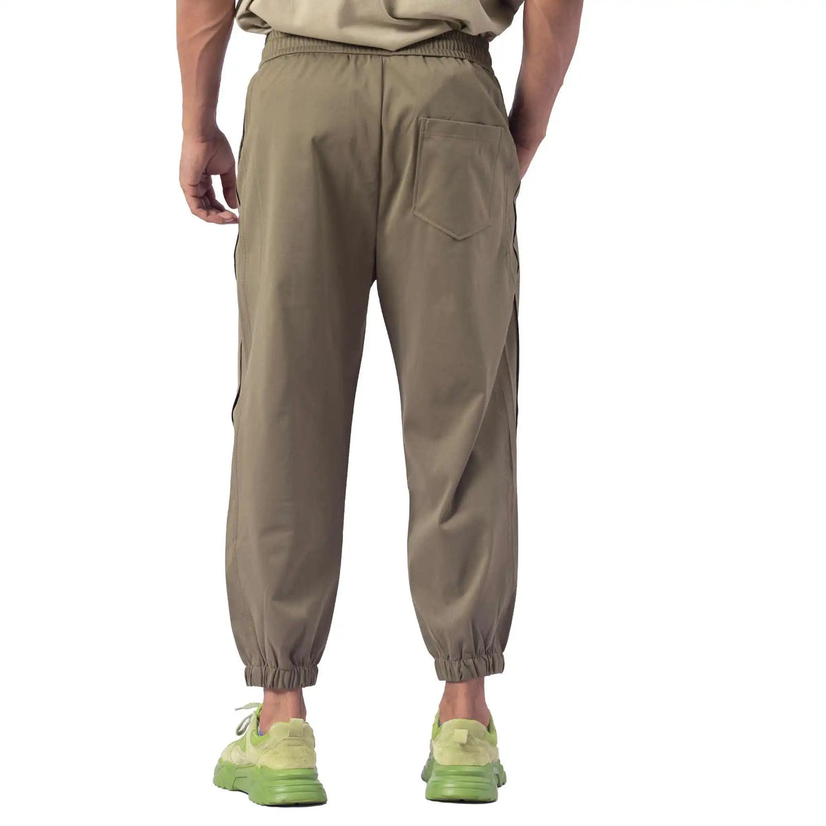 ankle tied causal pants for men image