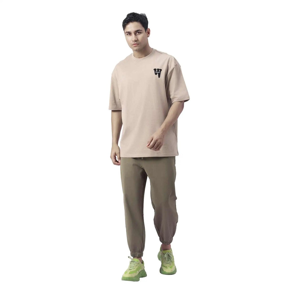 ankle tied causal pants for men image