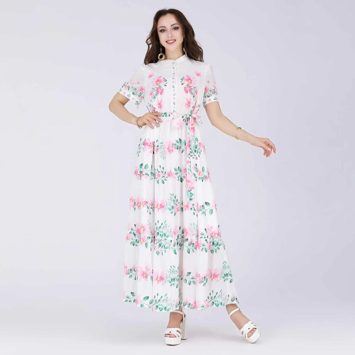 Floral Galabia For Women