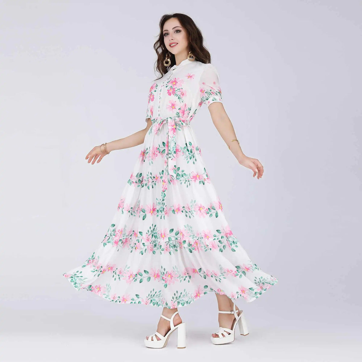 Floral Galabia For Women