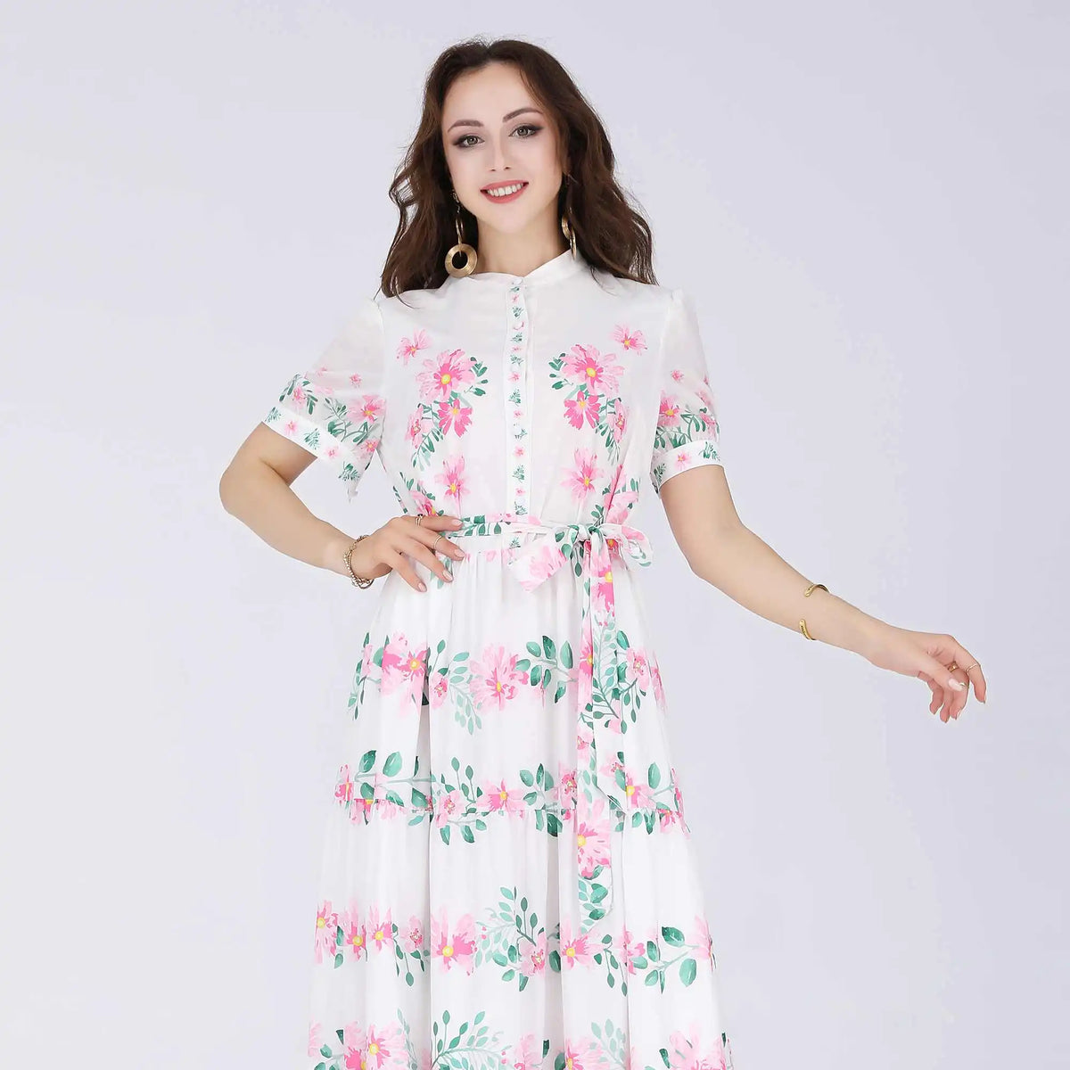 Floral Galabia For Women