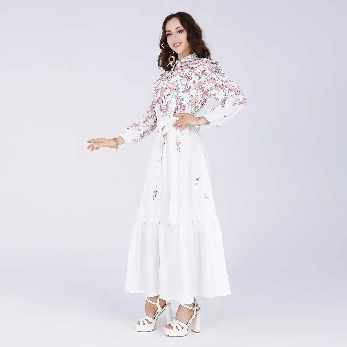 Floral Galabia For Women