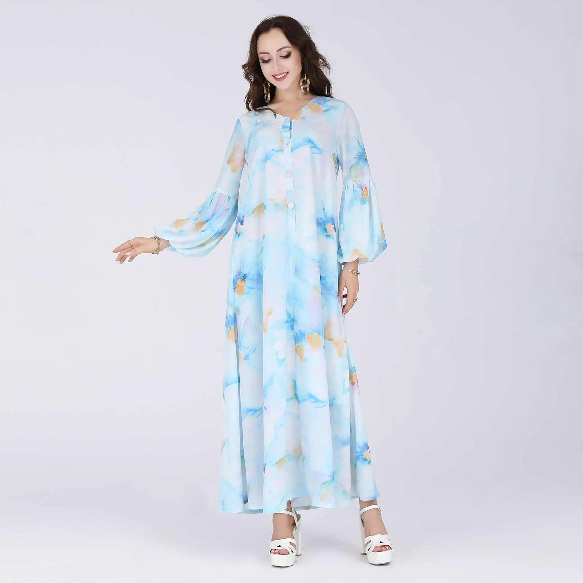 Floral Galabia For Women