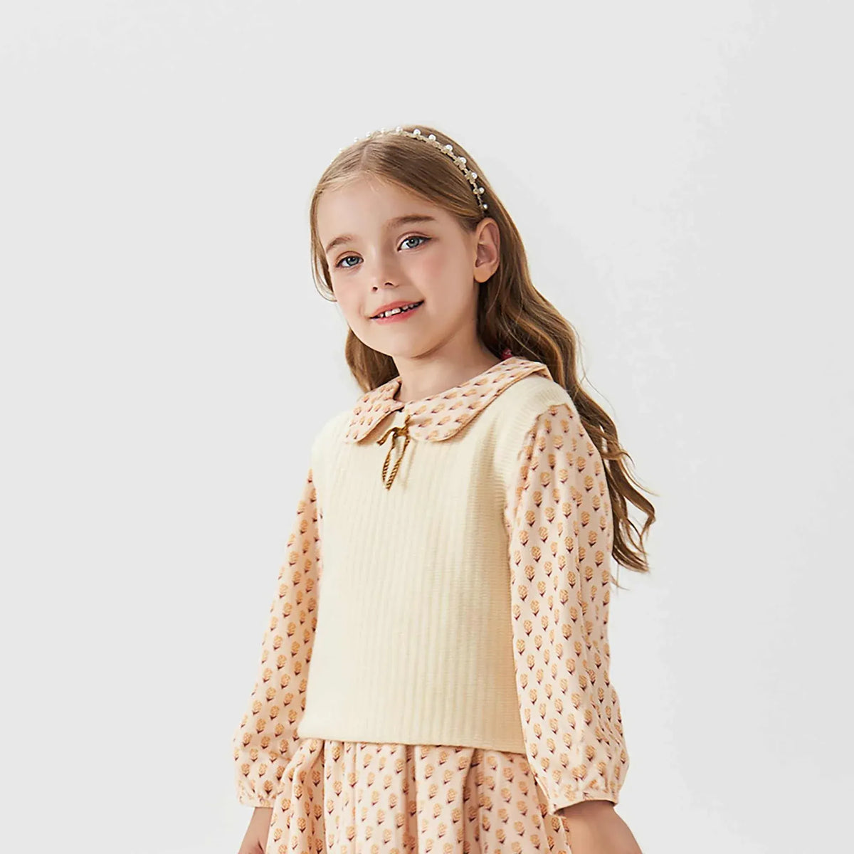 Plain Fashion Waistcoat For Girls