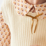 Plain Fashion Waistcoat For Girls