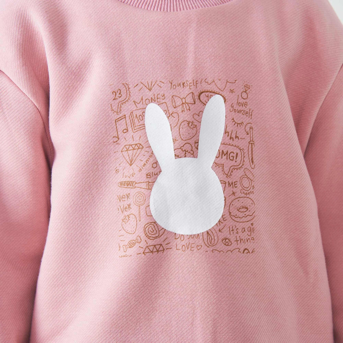 printed fashion pullover for girls image