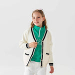 Prominent Print Fashion Jacket For Girls