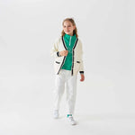 Prominent Print Fashion Jacket For Girls