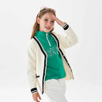 Prominent Print Fashion Jacket For Girls