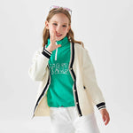 Prominent Print Fashion Jacket For Girls