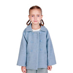 Solid Elegant Jacket For Girls