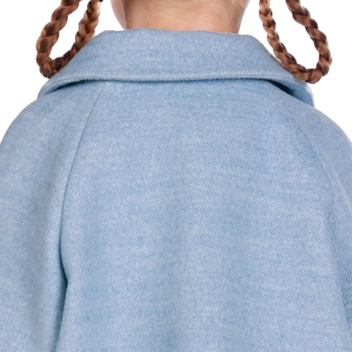 Solid Elegant Jacket For Girls