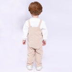 Plain Casual Overalls for Babies Boys
