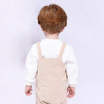 Plain Casual Overalls for Babies Boys