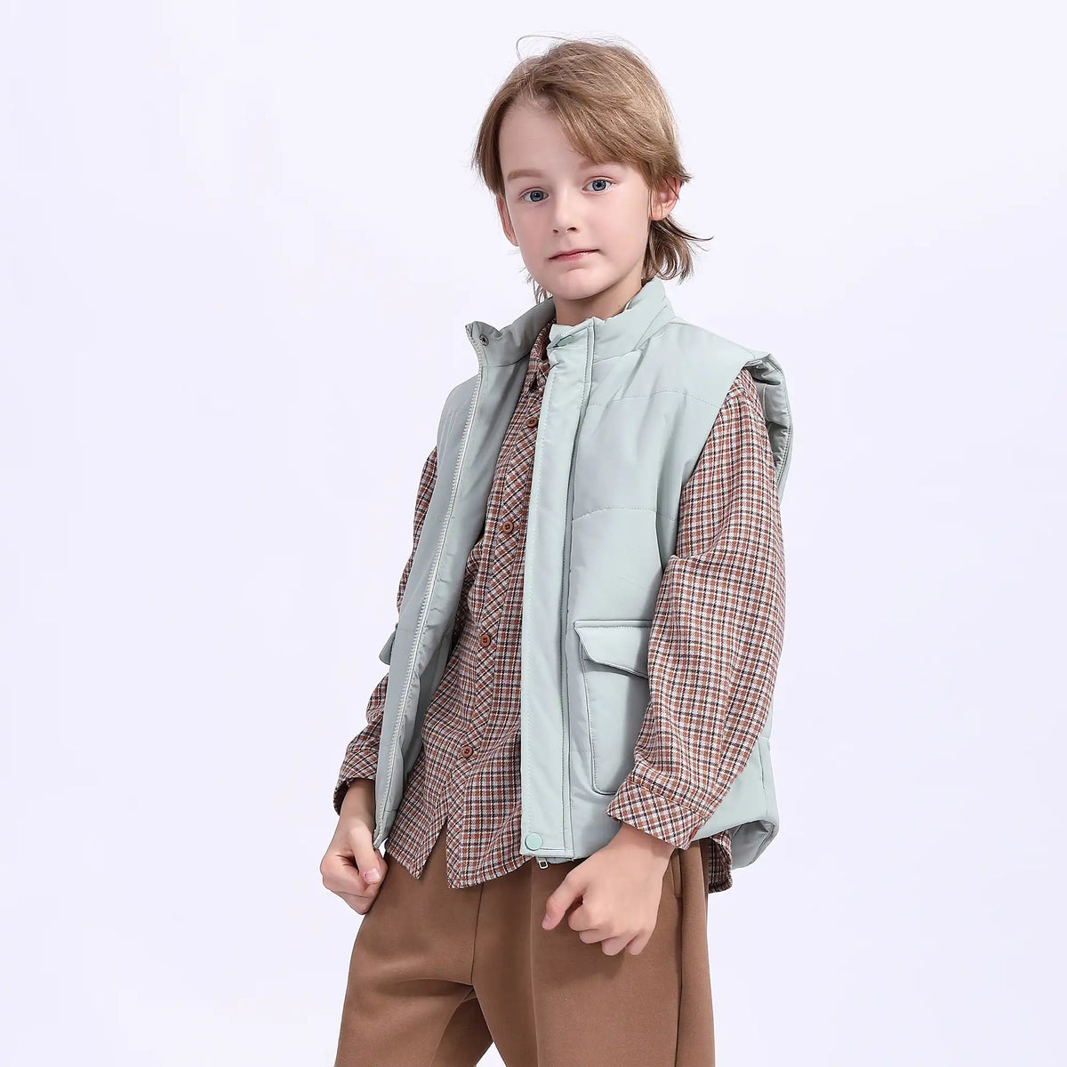 Plain Teenger Waistcoat For Boys