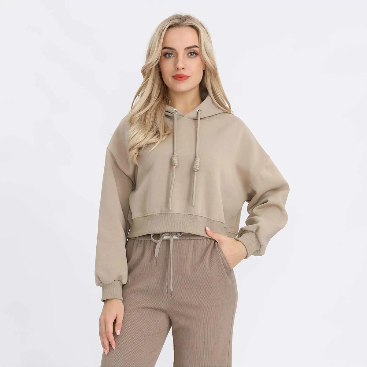 Plain Basic Pullover For Women