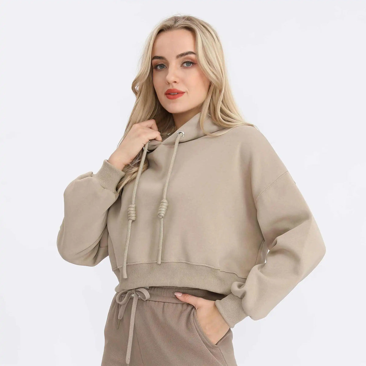 Plain Basic Pullover For Women