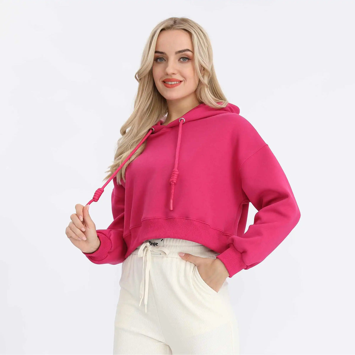 Plain Basic Pullover For Women