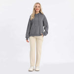 Plain Basic Pullover For Women