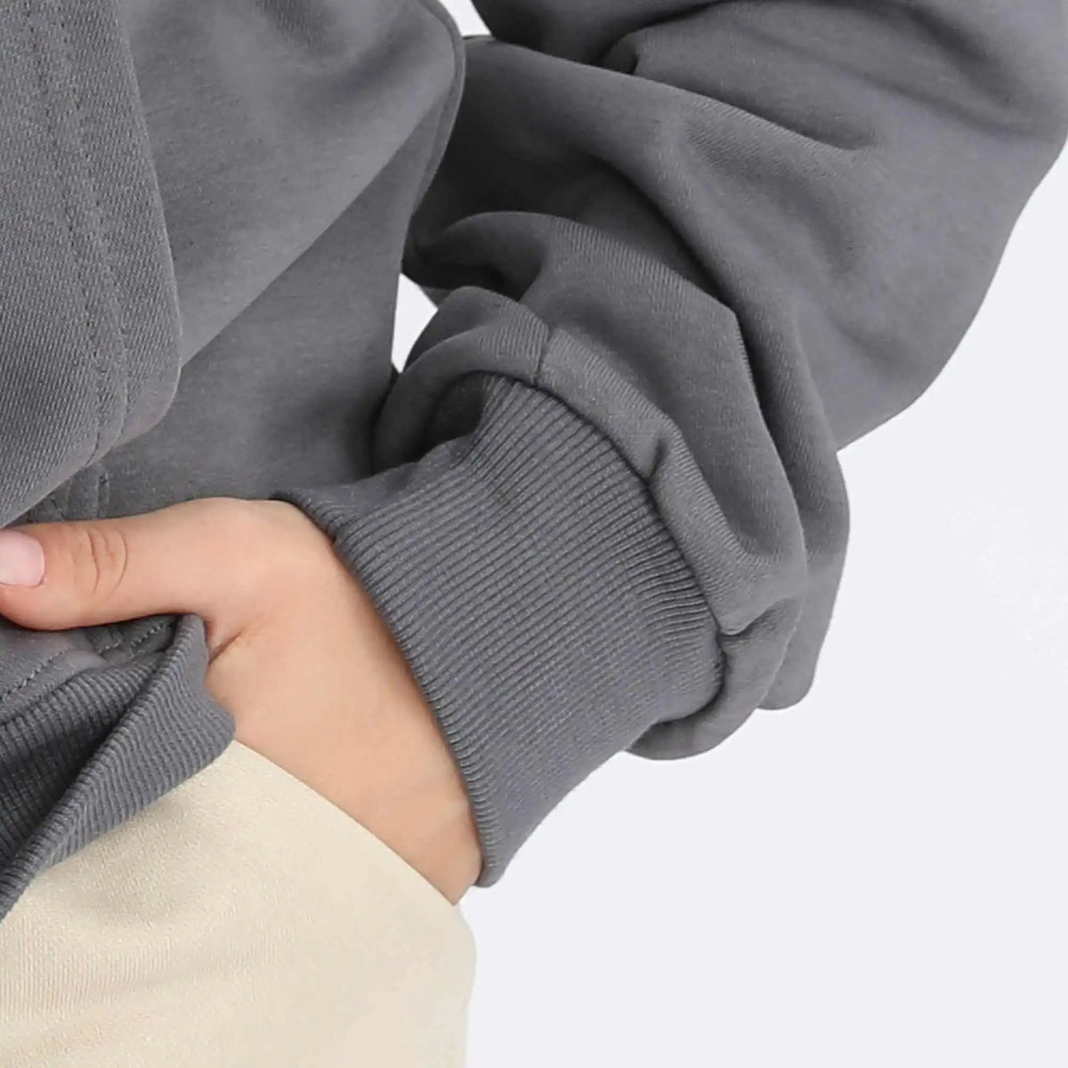 Plain Basic Pullover For Women