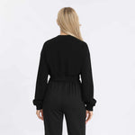 هودي سادة بجيوب للنساء