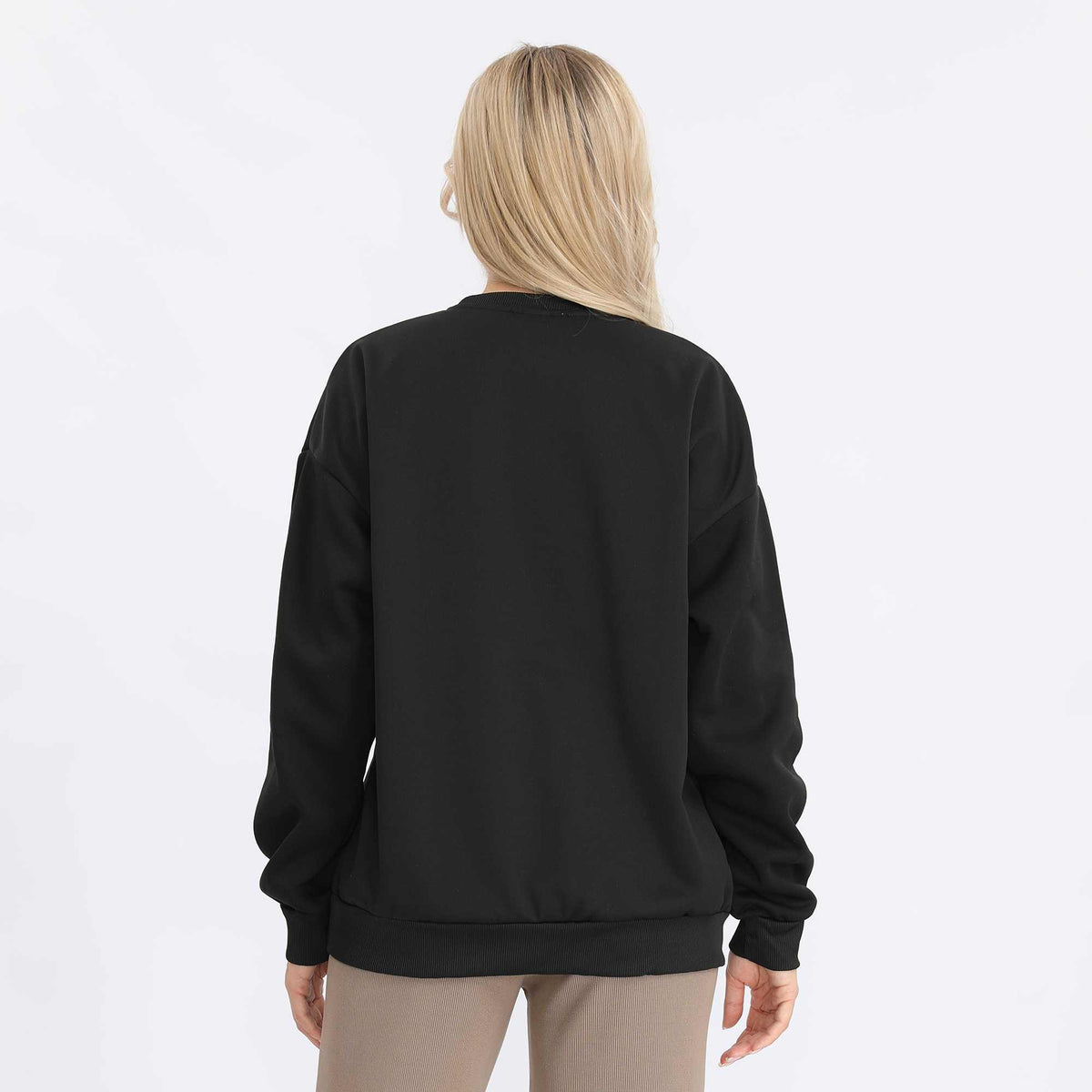 هودي سادة قصير للنساء