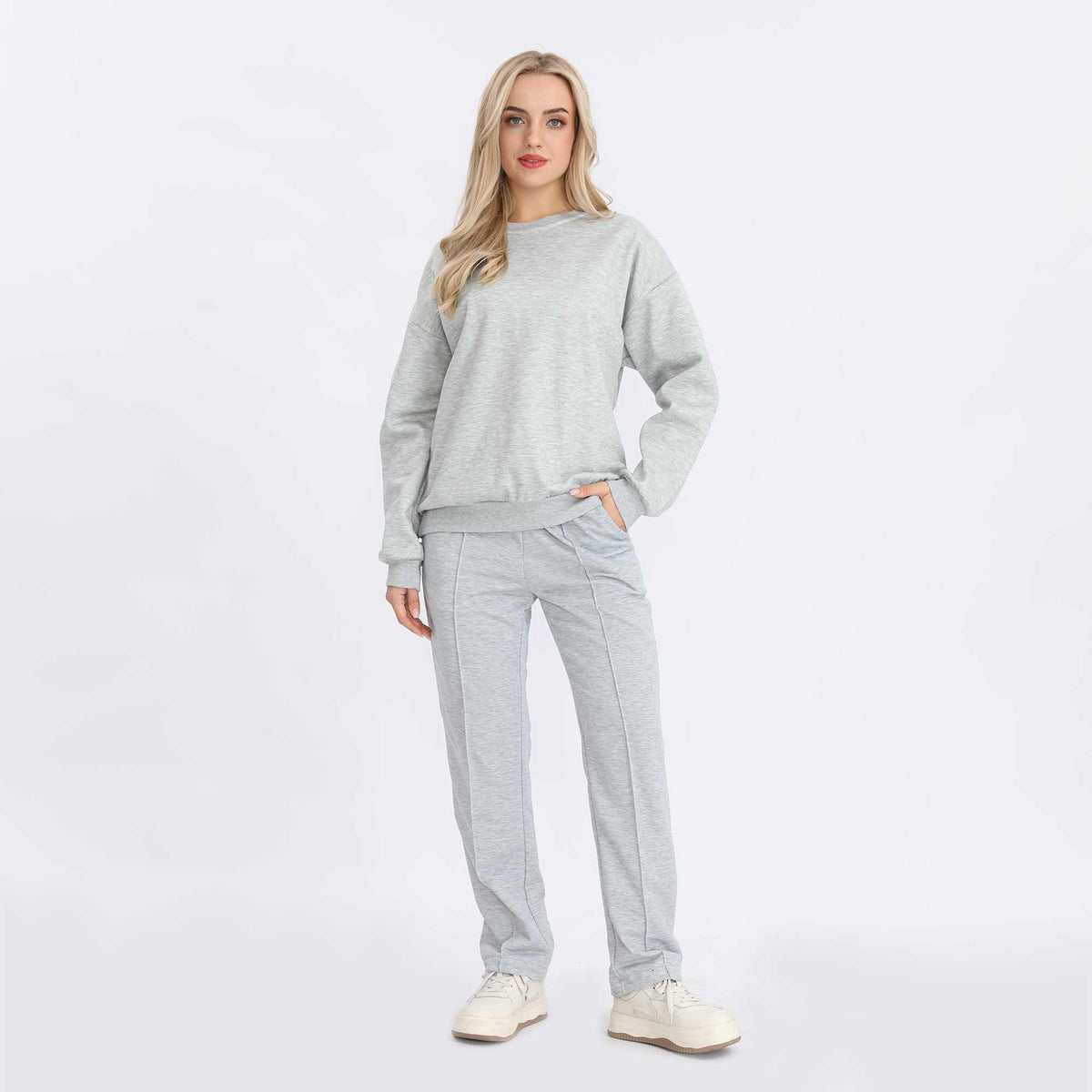 هودي سادة قصير للنساء