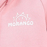 جاكيت بجيوب وغطاء رأس للمواليد البنات