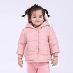 جاكيت بجيوب وسحاب إغلاق للمواليد البنات