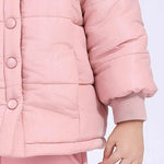 جاكيت بجيوب وسحاب إغلاق للمواليد البنات