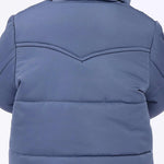 جاكيت مبطن بجيوب وغطاء رأس للمواليد الأولاد