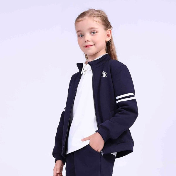 printed school jacket for girls image