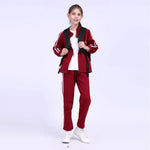 Printed School Jacket For Girls Image
