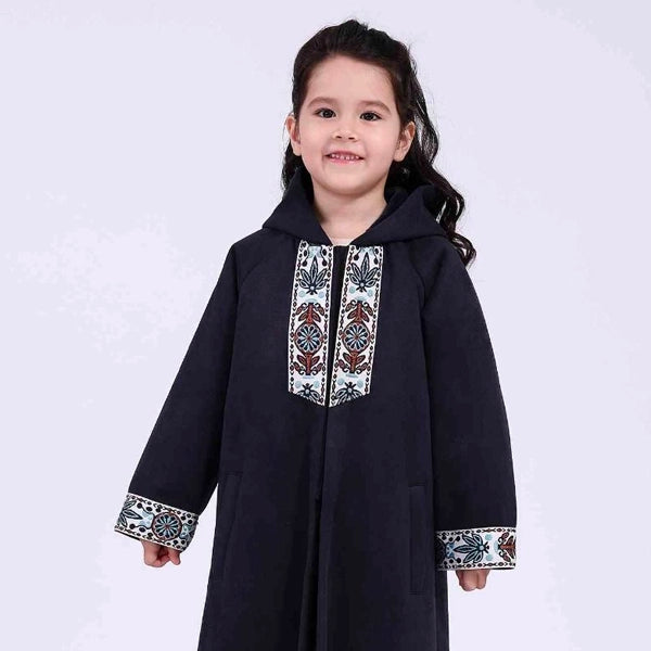 Embroidery Galabia Jacket For Girls