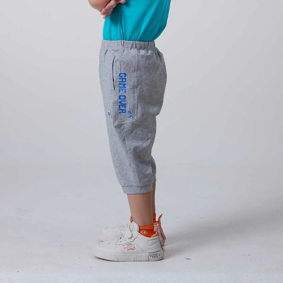 ankle tied fashion pants for boys image