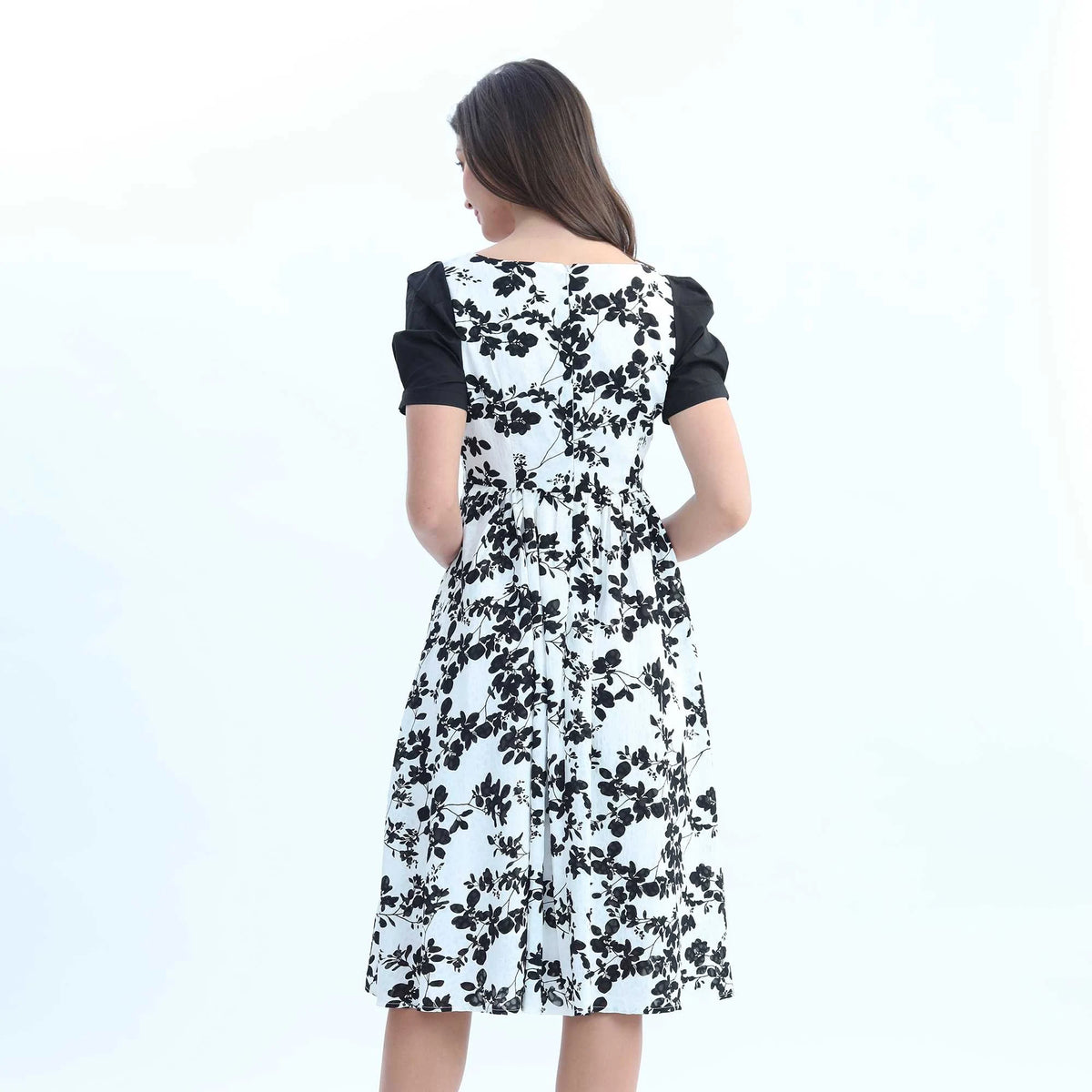 Leaves Elegant Dress For Women