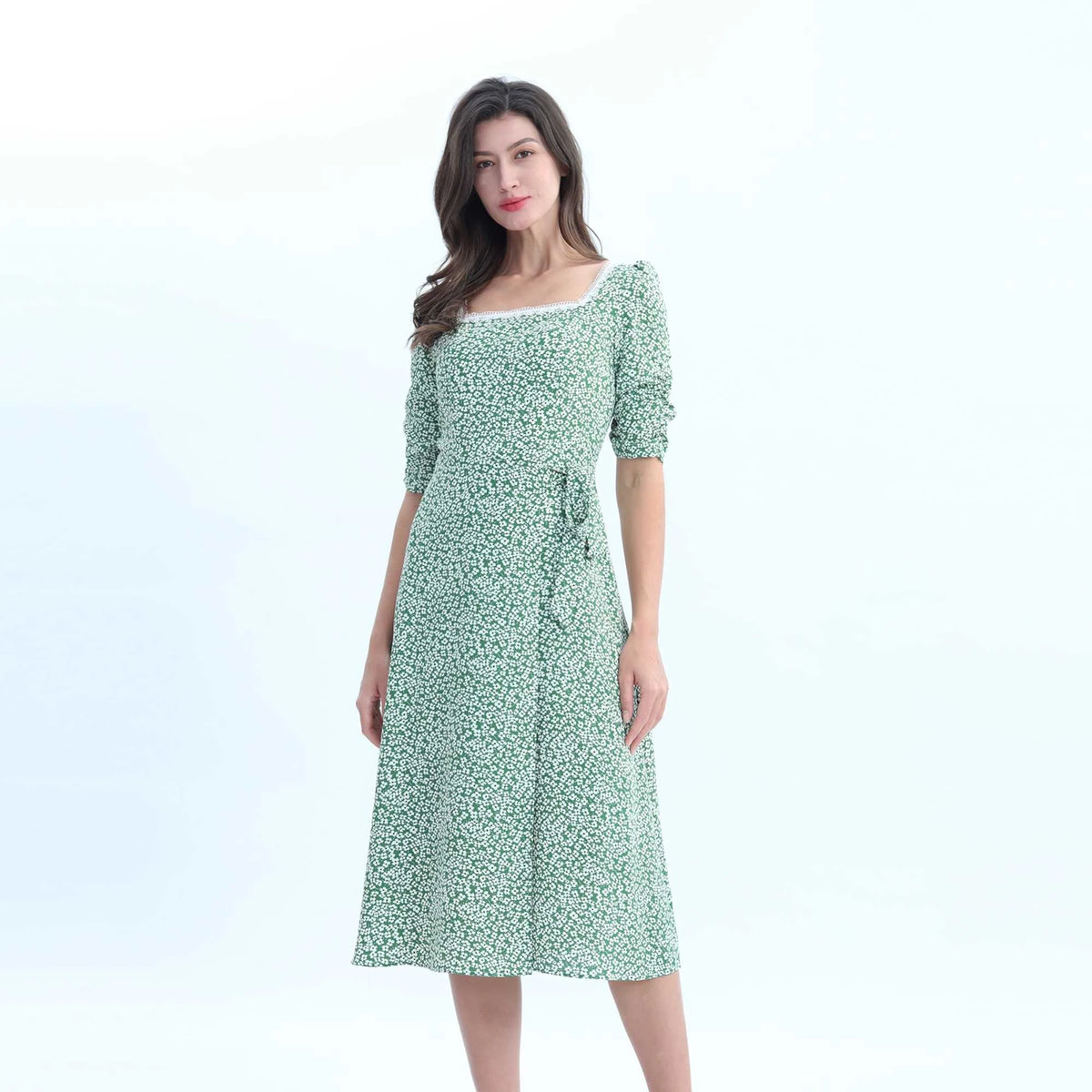 Floral Elegant Dress For Women