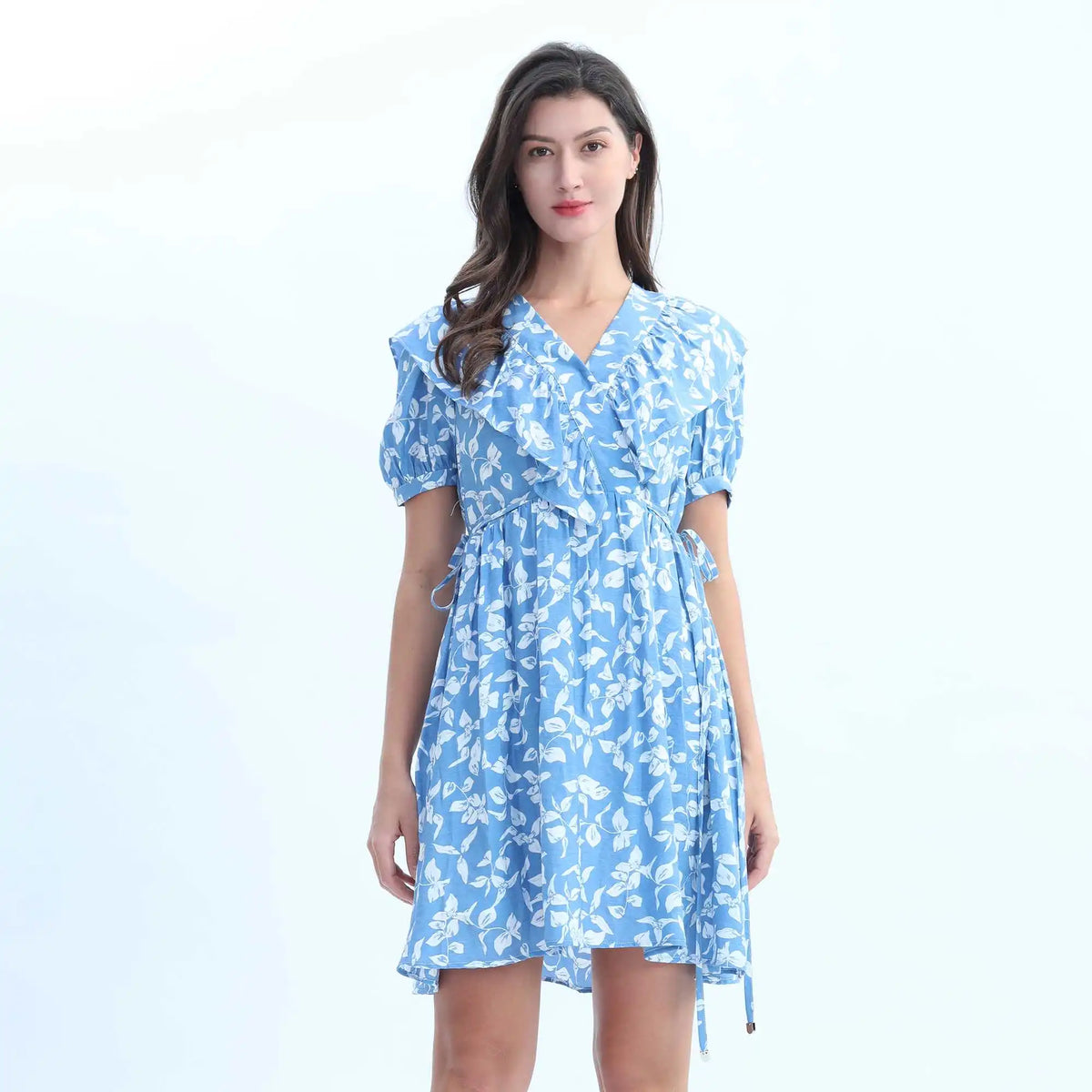 Leaves Elegant Dress For Women