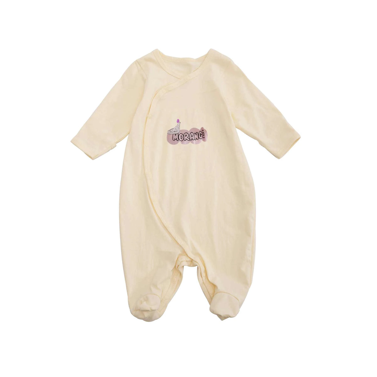 Printed Casual Romper For Baby Girl 59 | 3-6M Light Yellow 59 | 3-6M,55,50,21,,,59 Image