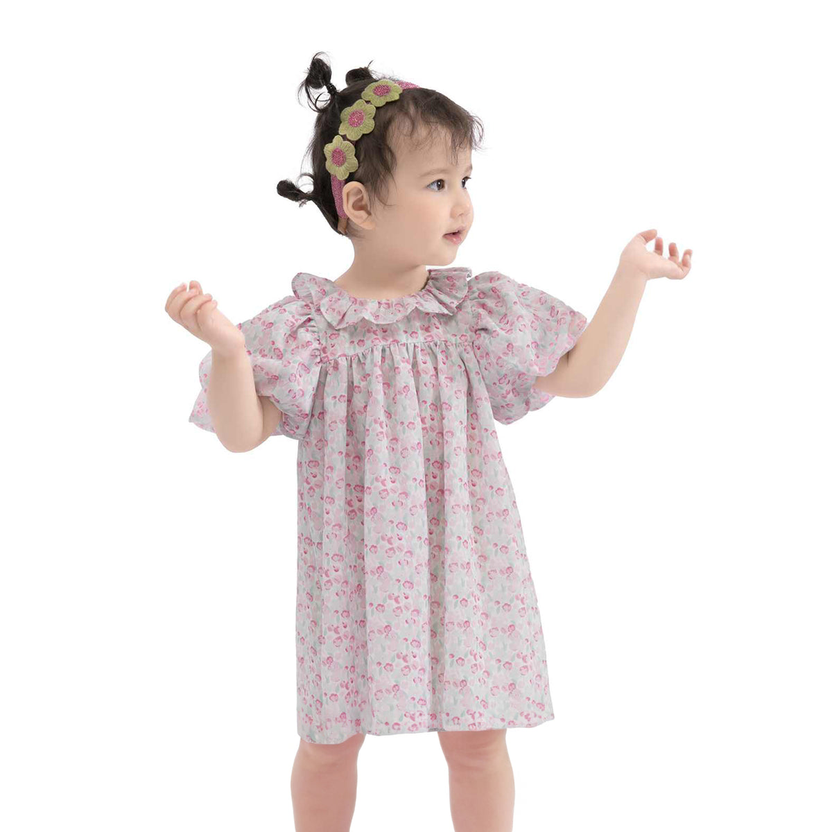 Floral Casual Dress For Baby Girl