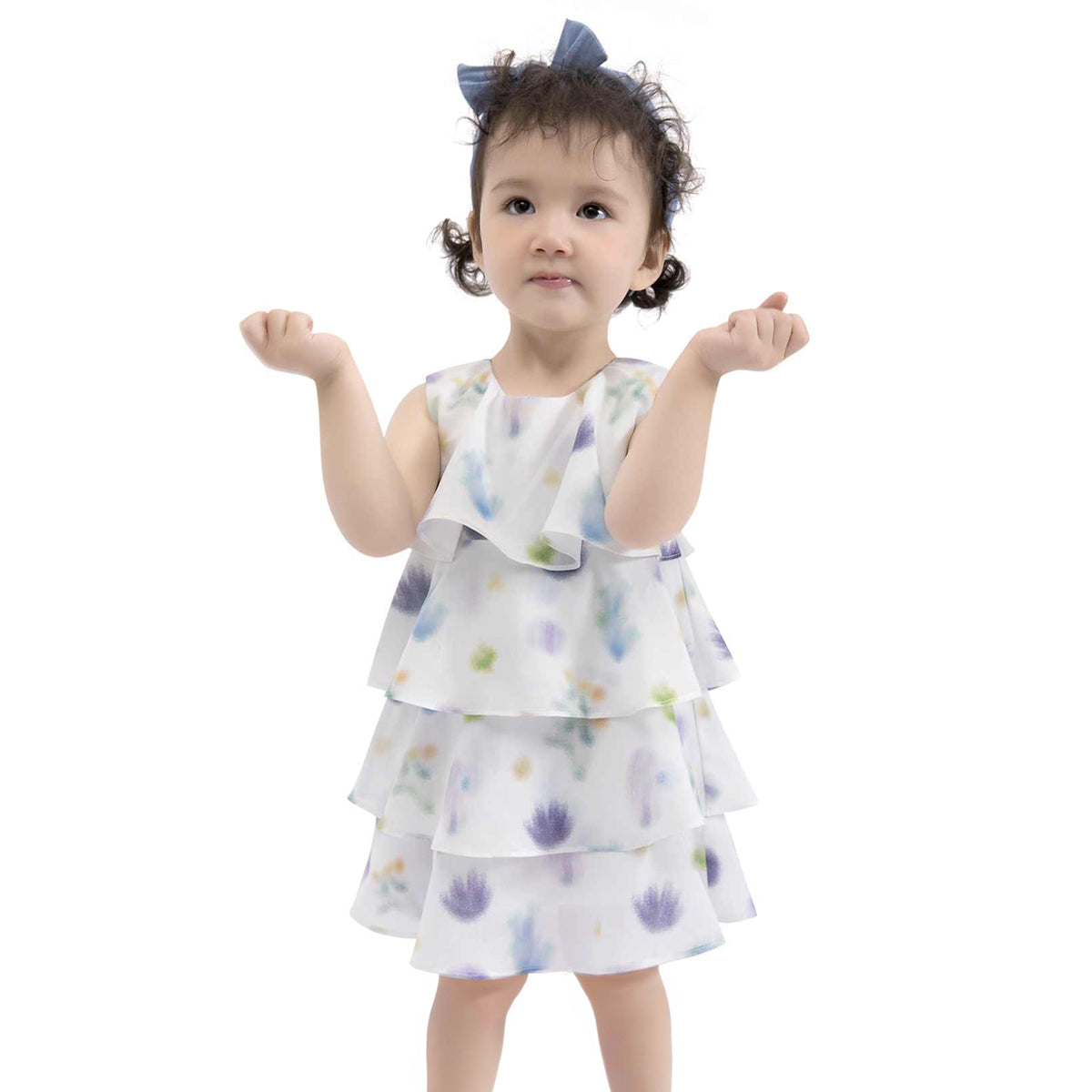 Printed Casual Dress For Baby Girl