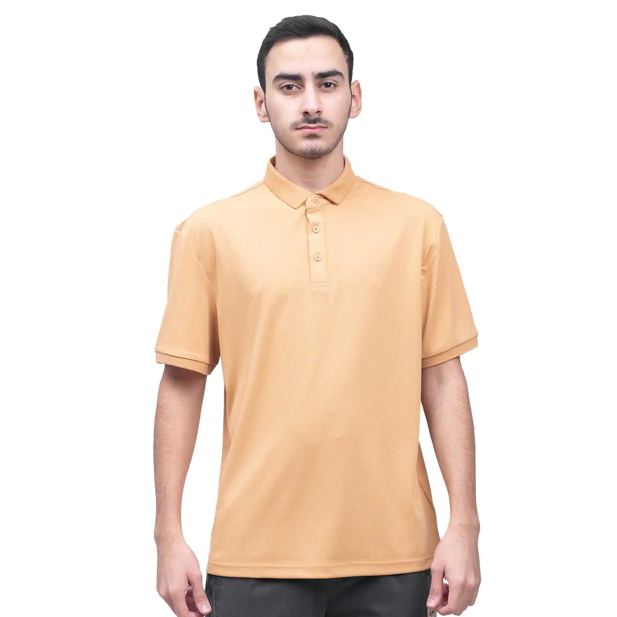 Plain Casual Polo Shirt For Men