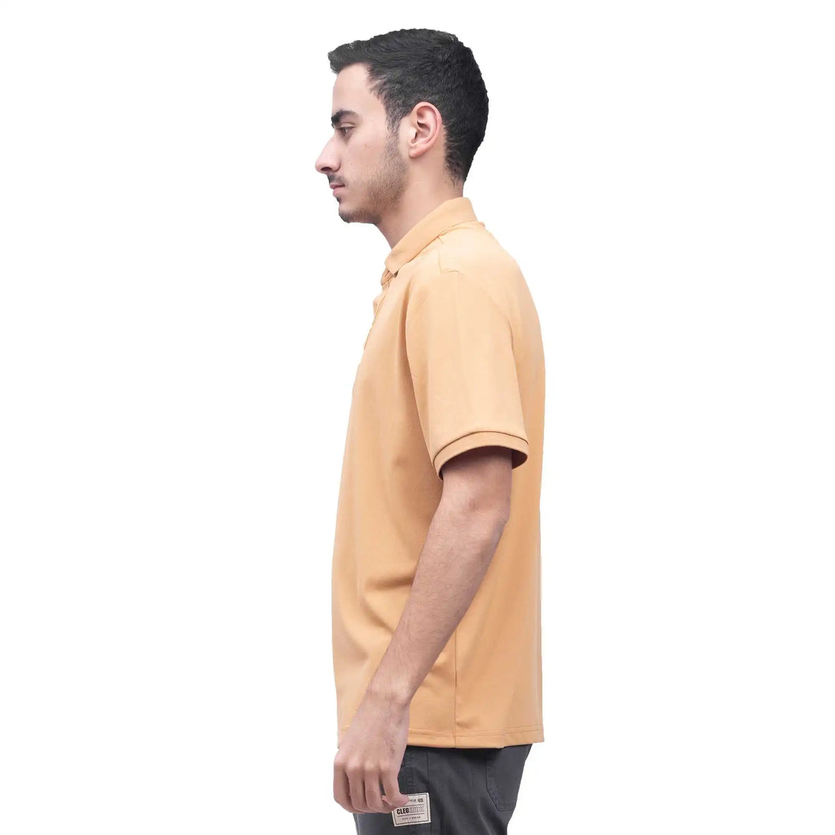 Plain Casual Polo Shirt For Men