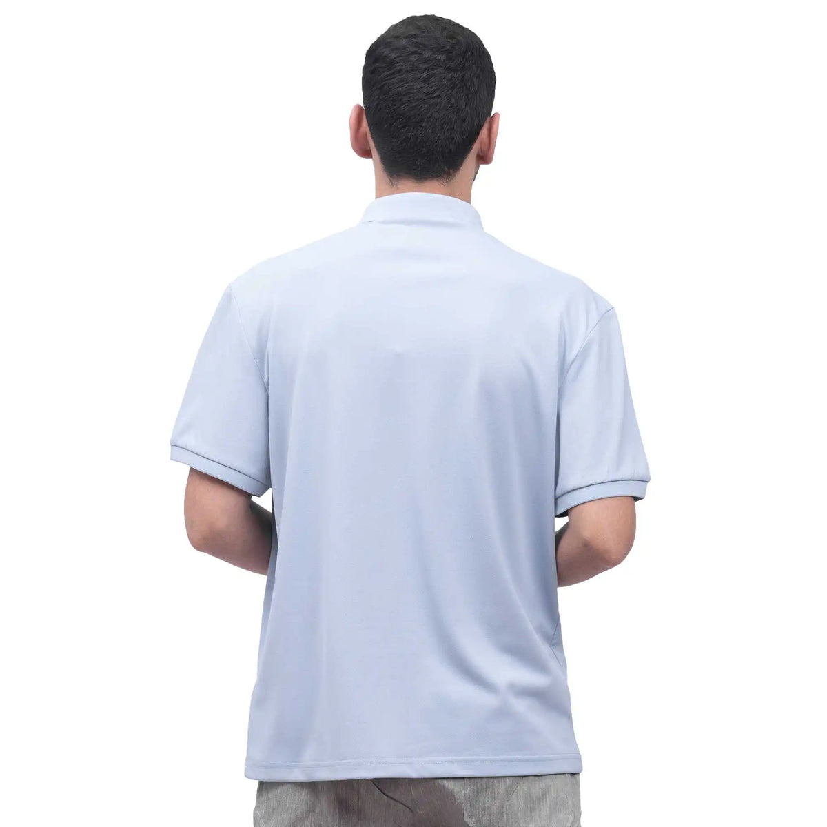 Plain Casual Polo Shirt For Men