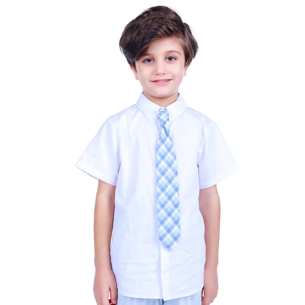 Plain Formal Shirt For Boys 100 | 3Y White 100 | 3Y,43,66,13.5, Image