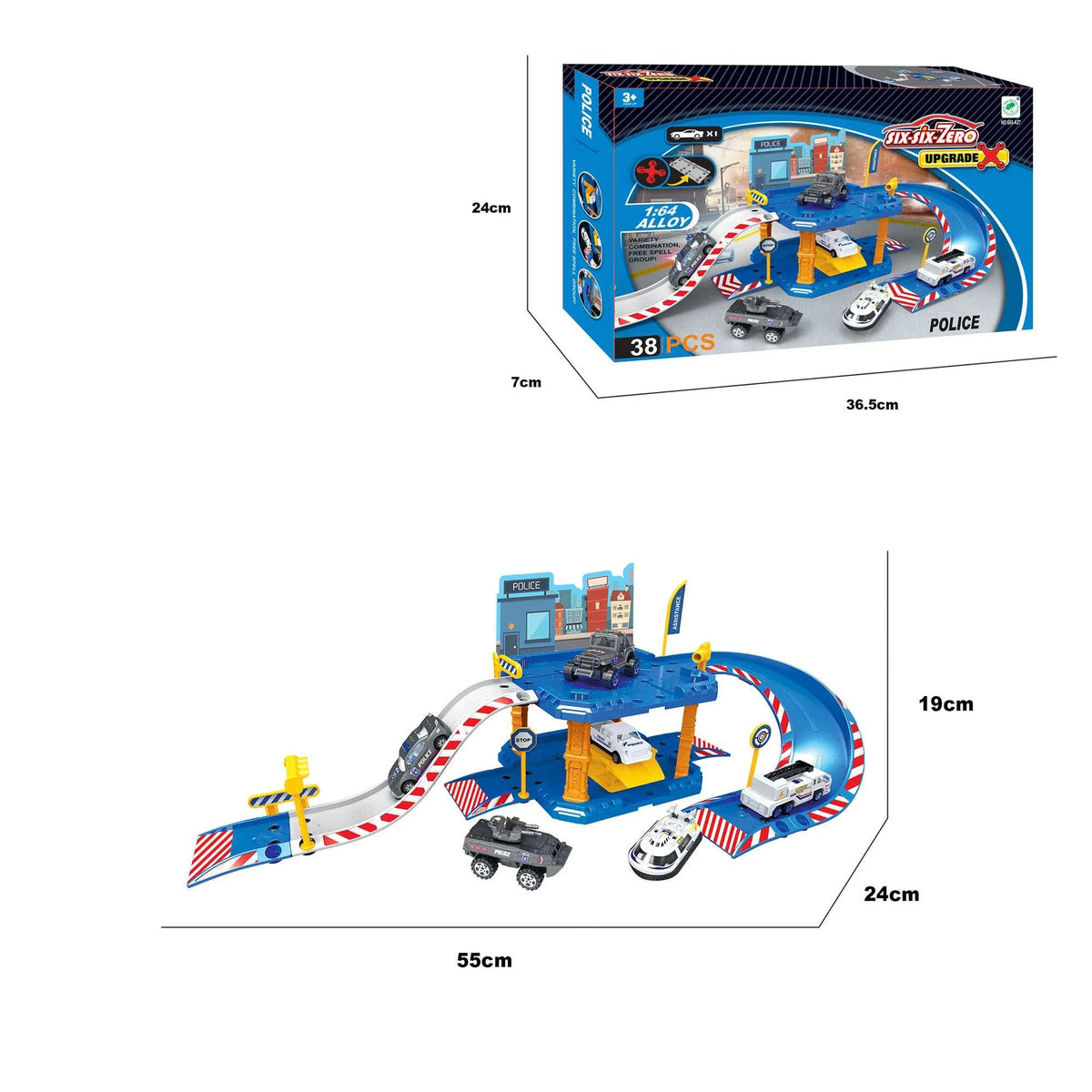 pancking set of die cast car for boy image