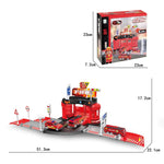 1-3Y Red Parking Set for Boy Image